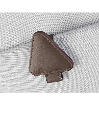 Support magnétique pour lunettes de soleil de voiture à fermeture aimantée et clip stable