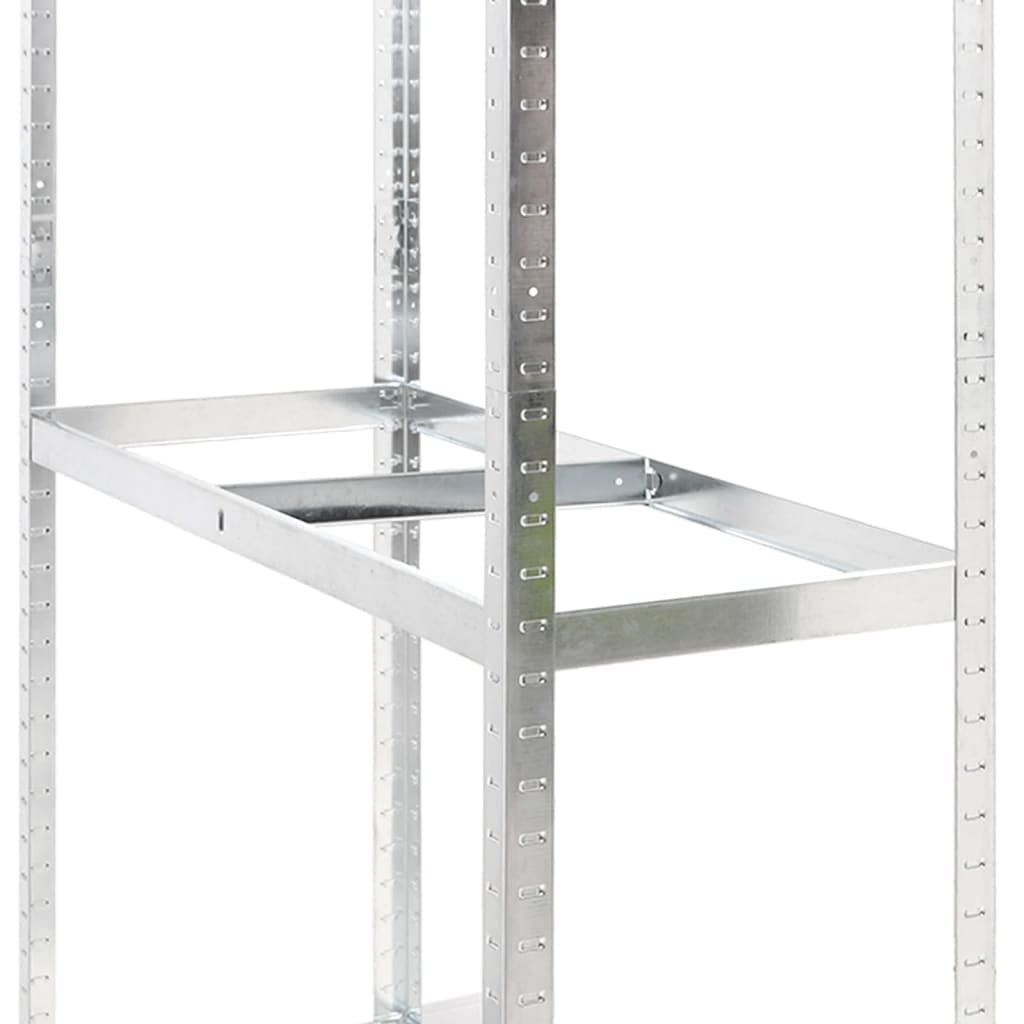 Hothingwell Stalowy bagażnik na opony 3 poziomy 110 x 40 x 200 cm, 3 szt. stojak na opony do garażu, wytrzymała półka o dużej nośności i poziomach regulacji wysokości
