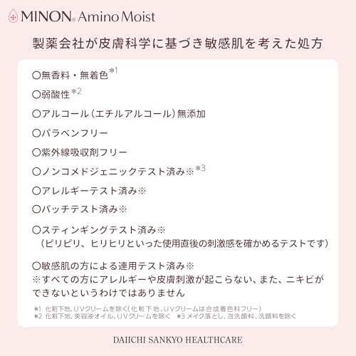 Minon Amino Moist Lotion II hydratante intense flacon de 150 ml - 7
