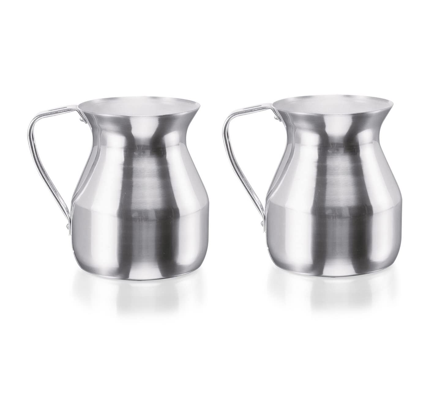 IMUSA USA (2 Pack) 2 Quart Aluminum Traditional "Chocolatera" Pitcher