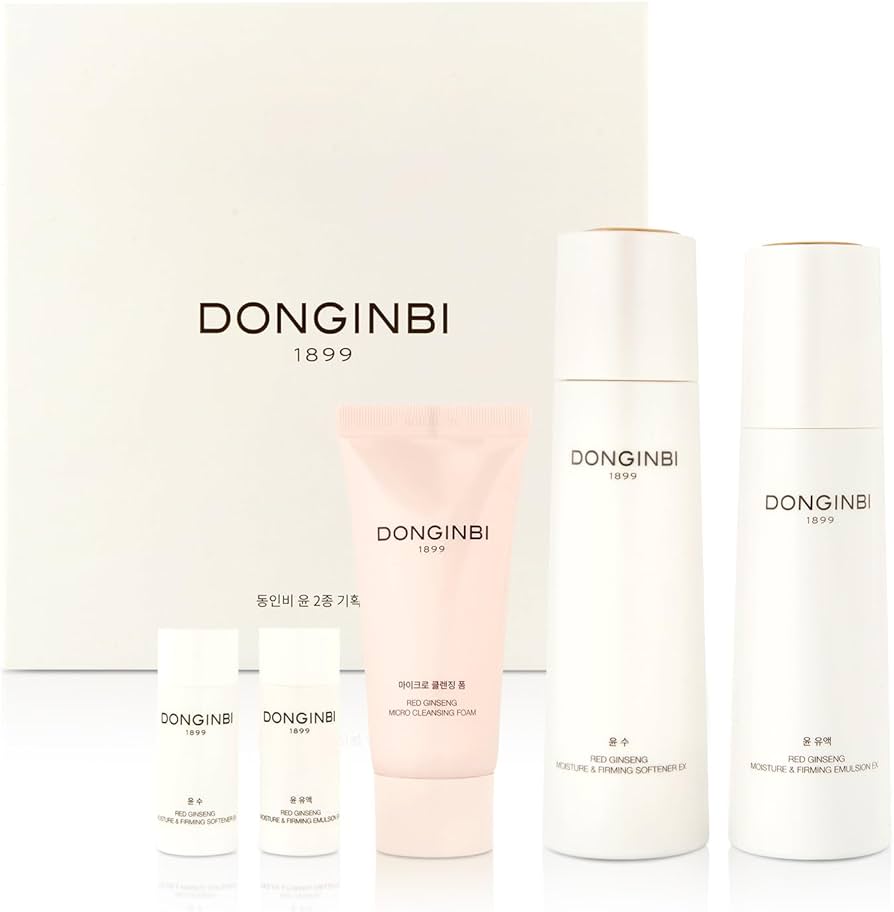 DONGINBI 高麗人参スキンケアトライアルセット Amazon.co.jp: 【 DONGINBI(ドンインビ)潤(ユン)化粧水+乳液 企画