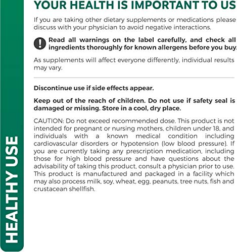 Hawthorn Berry 4:1 Extract (120 Capsules) Supports Healthy Blood Pressure, Circulation, Heart Health & Immune System - Powerful Antioxidant Hawthorne Supplement
