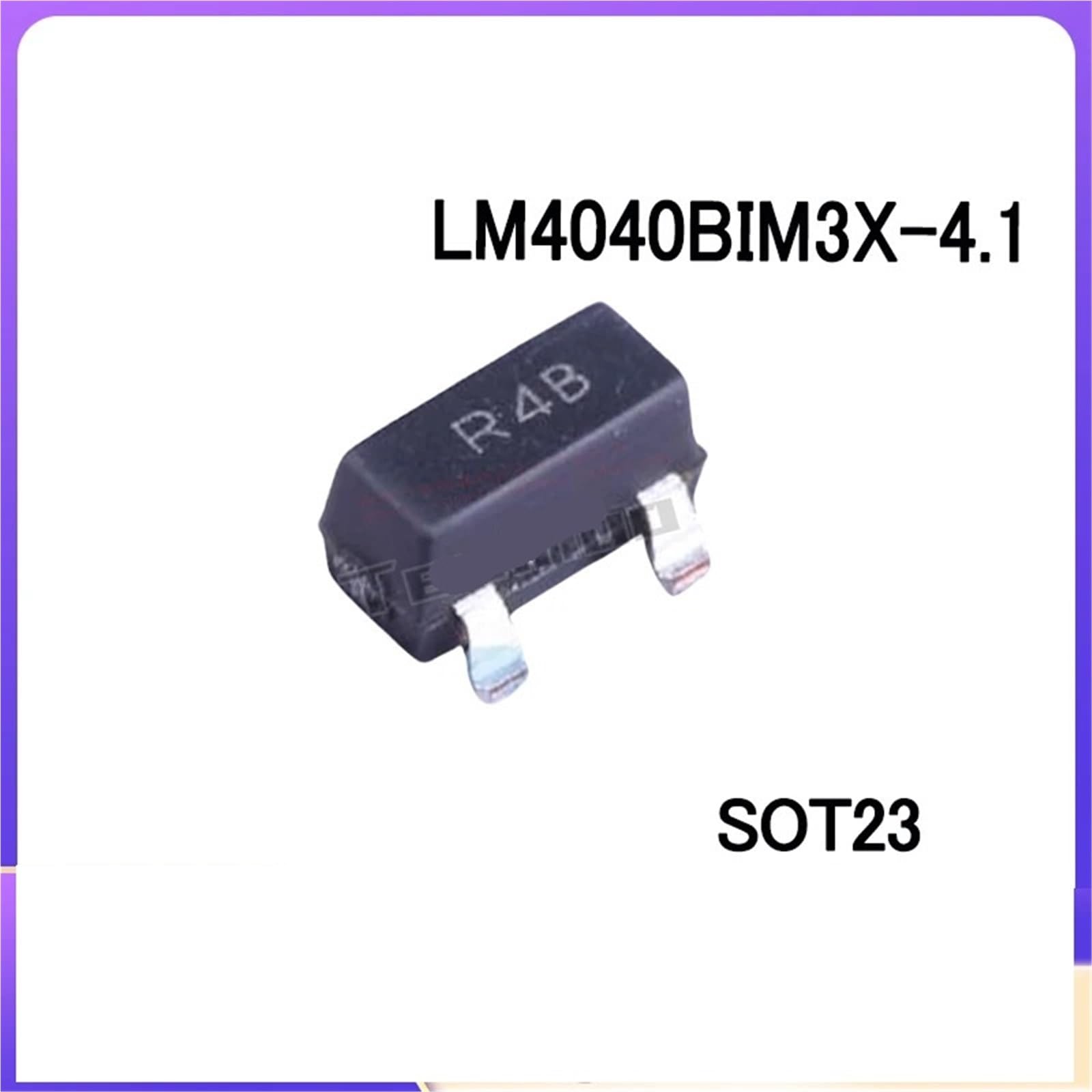 5/PCS LM4040BIM3-4.1/NOPB package SOT-23 chip di riferimento di tensione R4B