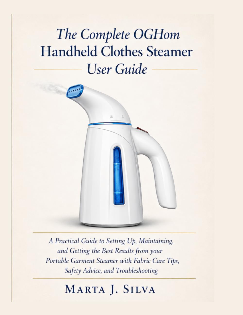 The Complete OGHom Handheld Clothes Steamer User Guide: A Practical Guide to Setting Up, Maintaining, and Getting the Best Results from your Portable Garment Steamer with Fabric Care Tips, Safety ...