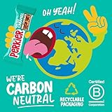 Perkier Variety Box,18 bars, 6 Flavours, Vegan, Gluten Free, Protein, High Fibre, Lower Sugar Snack, Natural Ingredients, Lower Calorie, Healthy, No Palm Oil, Nut Bar, Carbon Neutral - Image 9