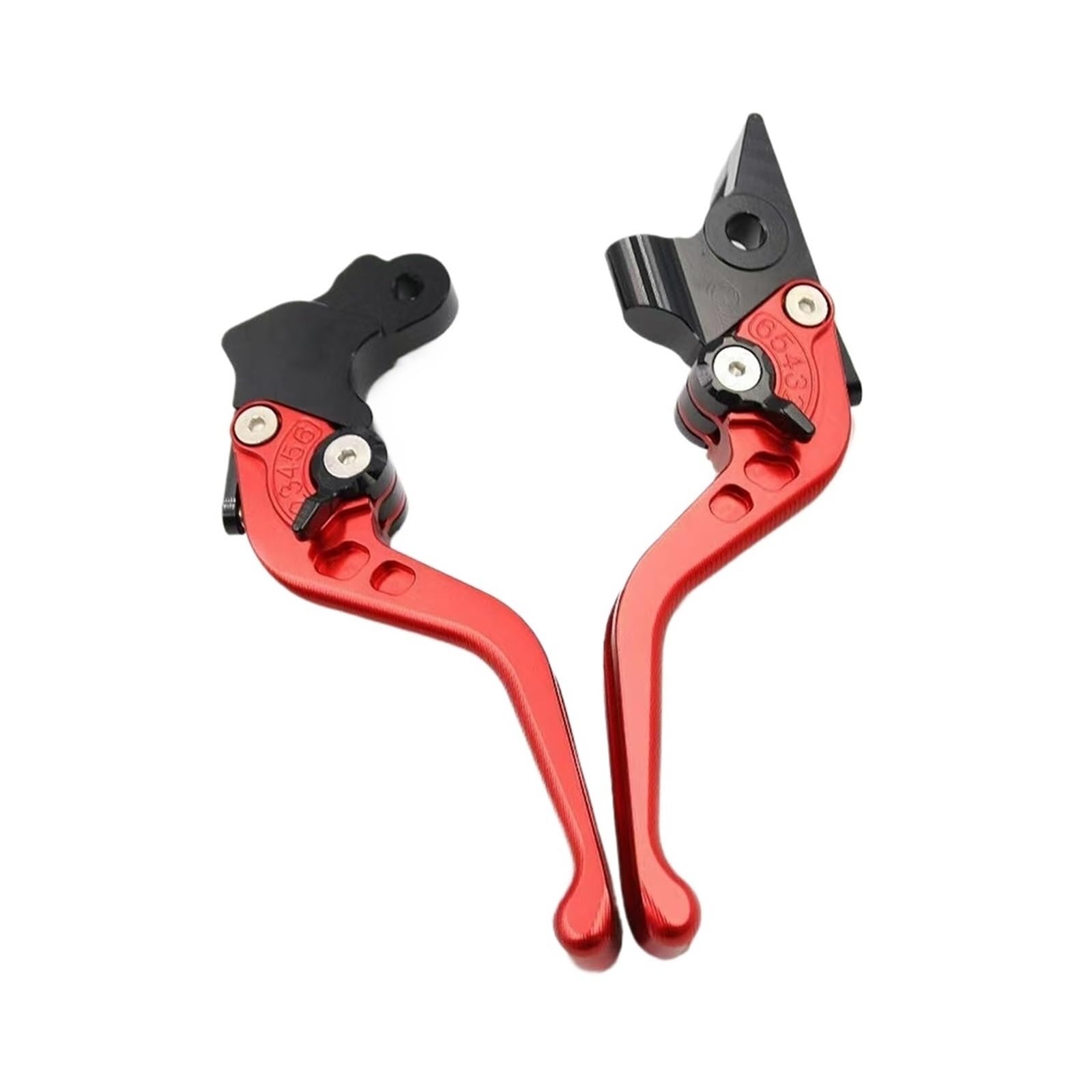 Insogzraf Red Adjustable Racing Motorcycle Brake And Clutch Levers And Accessories For 450Cc Motorcycles