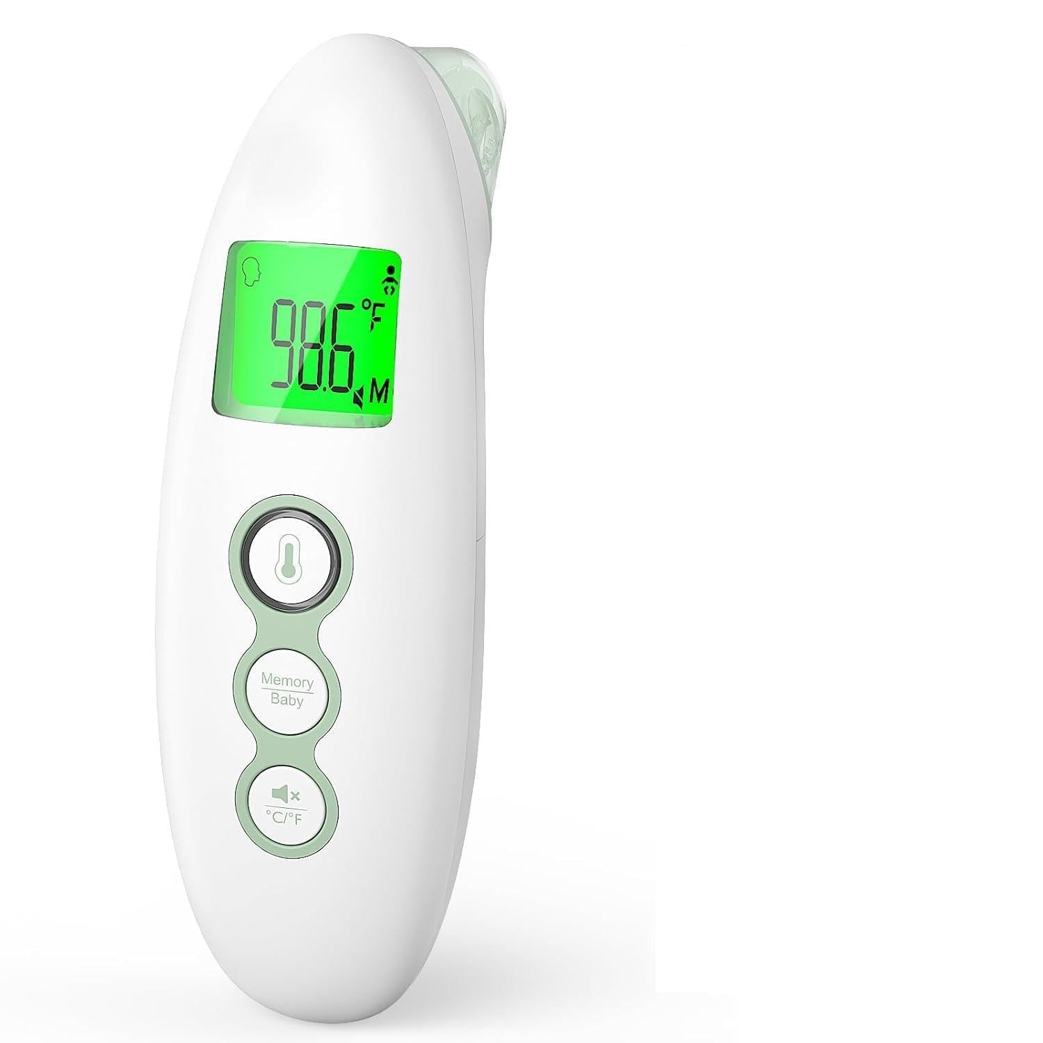 Momcozy Thermomètre frontal et oreille numérique sans contact