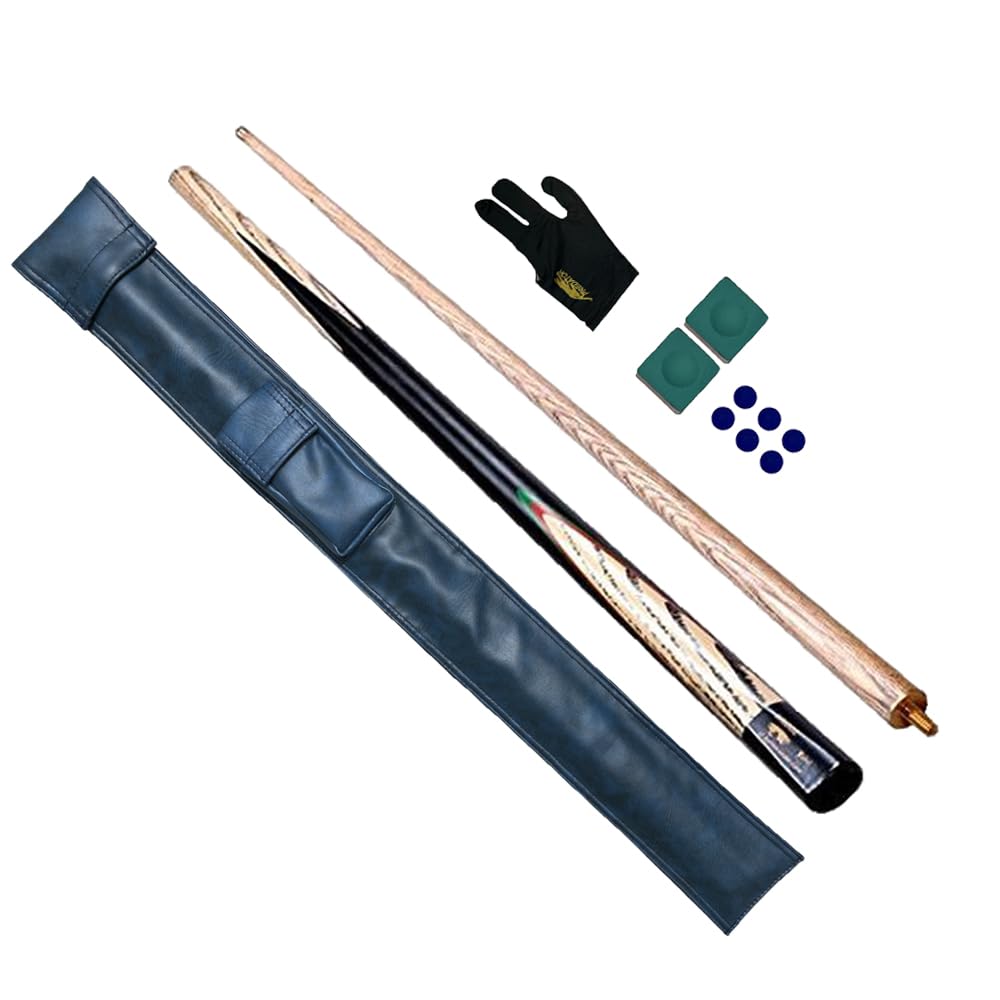 Billiedge Combo of Half joint (1/2 Piece) Billiard snooker pool cue with Half cue cover (Blue) with One Billiard Glove and 2 Billiard Chalk and Six tips (B09SF95LM9) Amazon Price History, Amazon Price Tracker