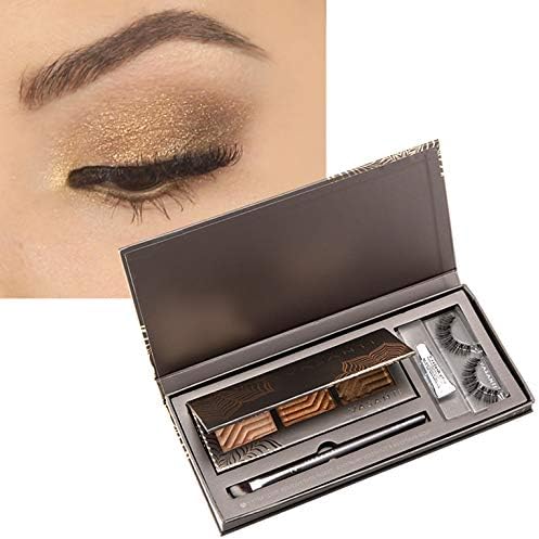 Vasanti Synchronicity Eyeshadow Trio Kit, Includes three rich metallic shades, a super soft eyeshadow brush - Image 4
