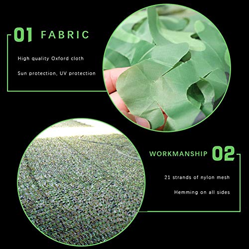 Tarnnetz Camouflage Netz Woodland Armee Tarnung Net für Deko Waldlandschaft Jagd Outdoor Camping Verschiedene Farben… – Bild 4