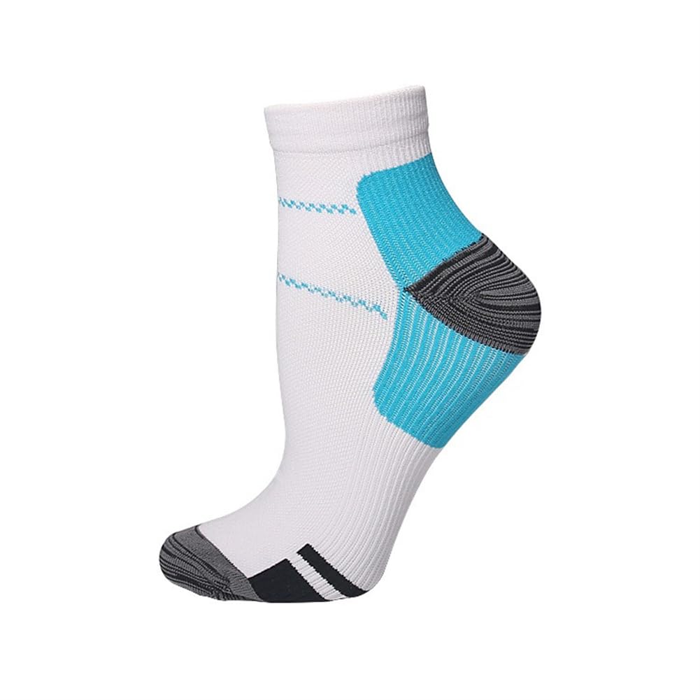 MEIION Calzini energetici – Calzini ortopedici a compressione calzini sportivi in microfibra per corsa, trekking, ciclismo e fitness, traspiranti e antiodore