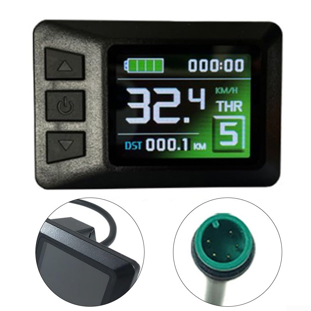 SPORTARC KT‑LCD7C Display E-Bike Für KT‑LCD7C Farbdisplay Panel E‑Bike