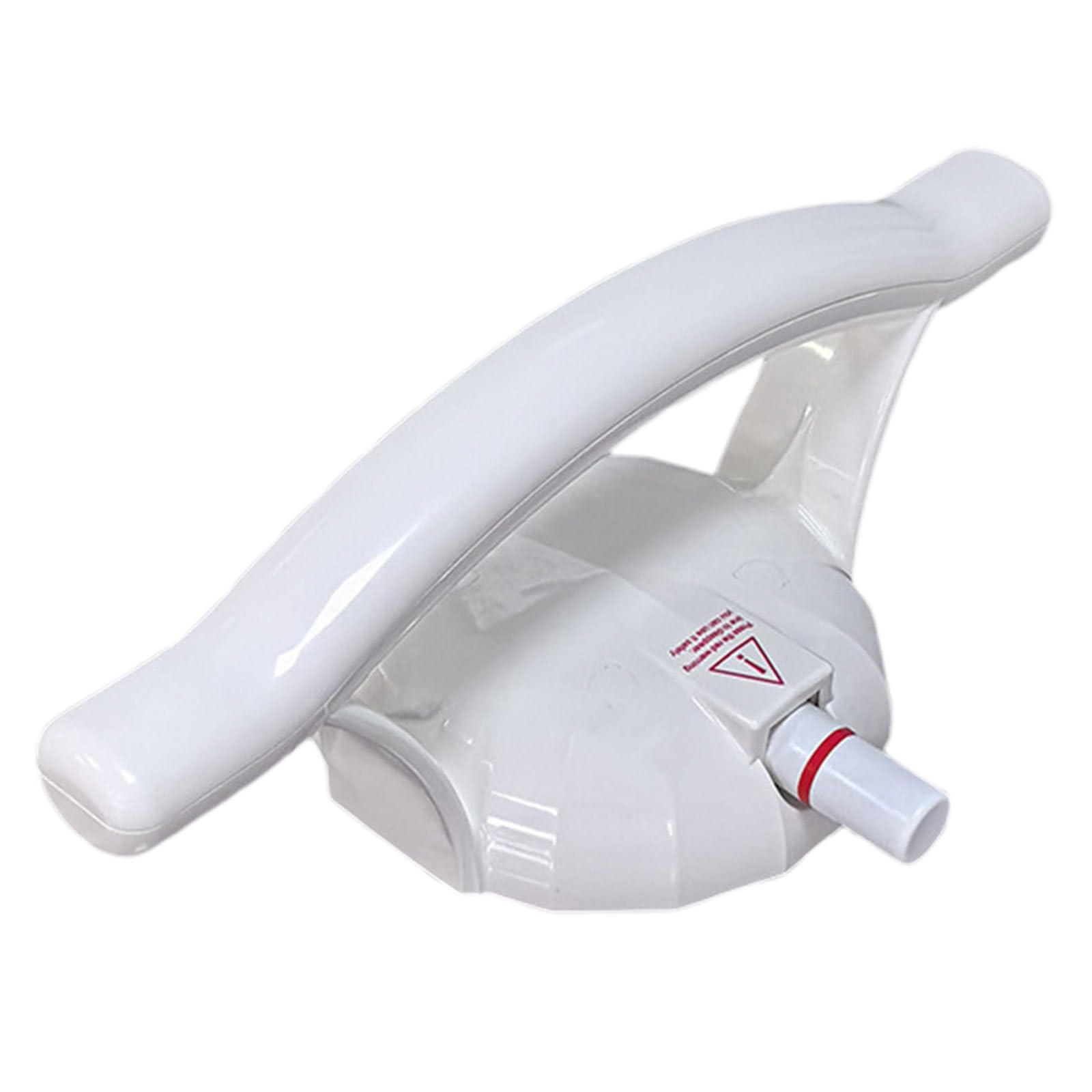 Lurrose Barra de agarre con ventosa para bañera y ducha, asa de seguridad resistente para baño para personas mayores y sillas de ducha, la barra de agarre se puede fijar a azulejos, vidrio y