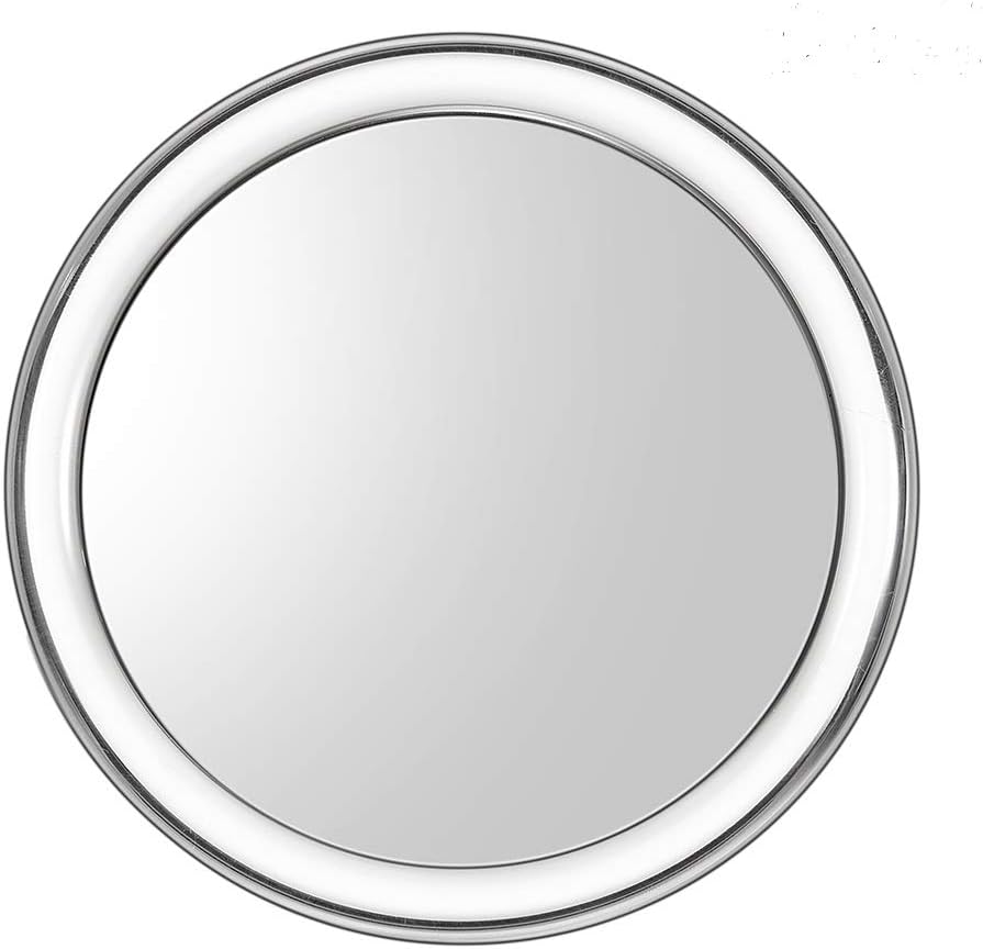 Makeup Vantity Mirror, 20X Magnifying Mirror Detachable Beauty Mirror 4 Inch Round Makeup Cosmetic Mirror for Bathroom or Bedroom Table (20 X)