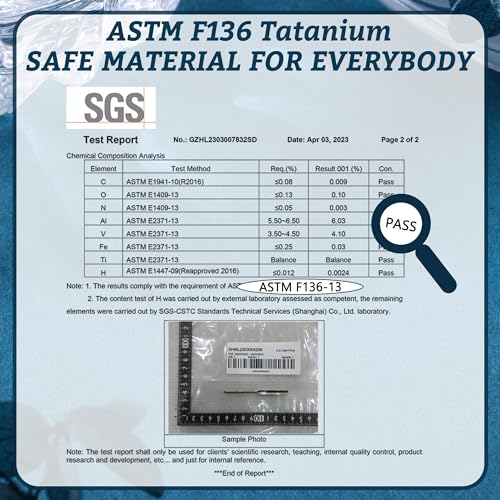 LOLIAS 14G/16G/18G/20G Piercing Taper Insertion Tool ASTM F136 Titanium Piercing Threader Tool for Threaded Push In Threadless Labret Tragus Helix Conch Piercing Jewelry Cartilage Earring Lip Nose Studs Piercing Changing Stretching Kit Assistant Tool4