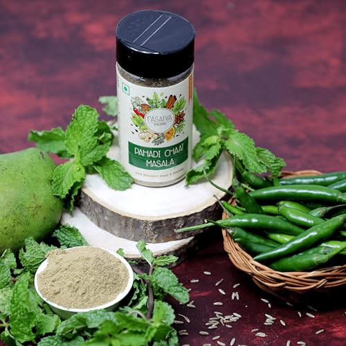 Image of Rasatva Pahadi Chaat Masala Powder | 60g, Pack Of 3 | Tangy Indian Spice Mix for Chaat, Fruits, Salads, Snacks, Street Food & Dahi | Natural Chat Masala | No Additives, No Preservatives