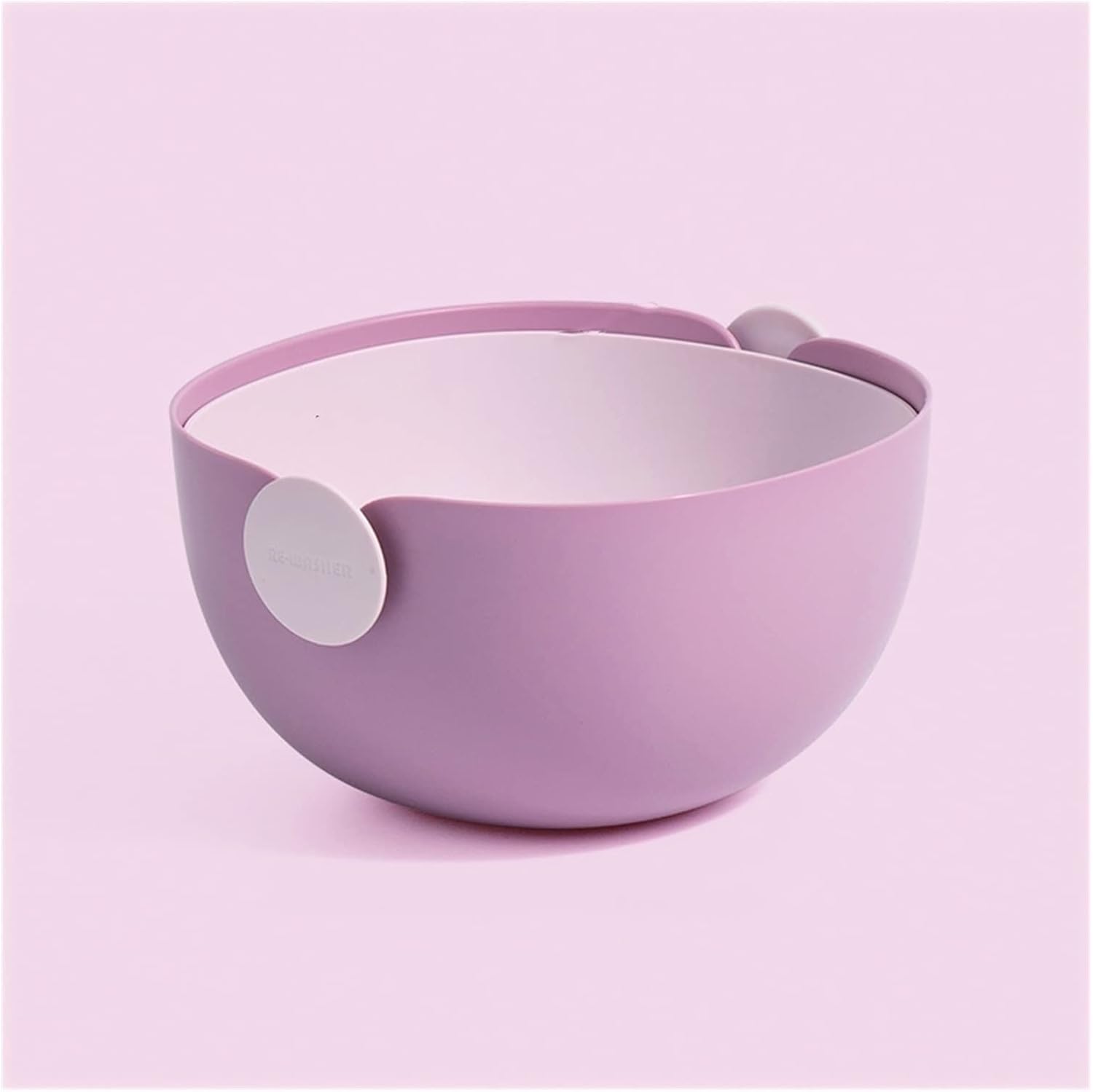 Pasta Strainer Basket Fruit Drainer 2 in 1 Strainer Strainers and Colanders Multifunctional Plastic Strainer Rice Washing Bowl Kitchen Vegetable Washing Basket Rice Washing Bowl Vegetable Washing Bask