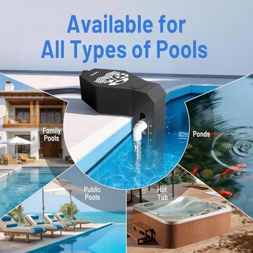 Judkoir Automatic Pool Filler, Metal Construction with Anti-Corrosion Coating, 2 to 9 Inch Visual Water Level Adjustment, Pool Water Leveler Auto Fill, Pool Stuff, Swimming Accessories — view 6
