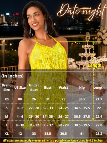 Image of Kaei&Shi Sequin Fringe Romper,Sparkly Glitter Metallic Jumpsuits For Women,Backless Shorts Dress Disco Birthday Dance Outfit