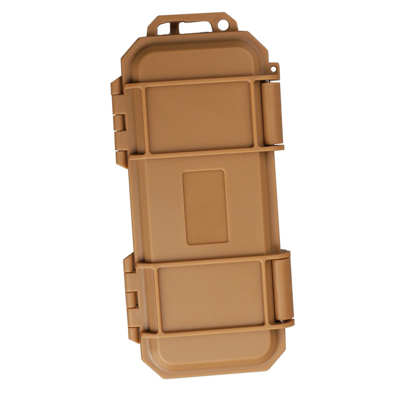 Henygen Khaki Compact Water Resistant Tool Organizers Durability Molded Case For Mechanics Electricians And Enthusiasts Portable Waterproof Tool Box