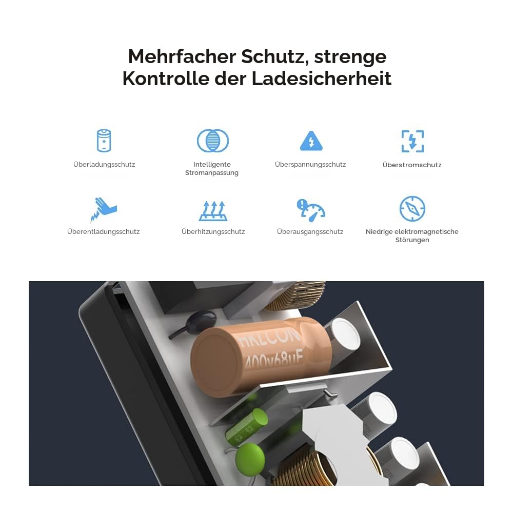 KFD Netzteil Ersatzkabel Ladegerät für Waeco CF-18 Kompressor 230V Adapter 14,5V 6A Anschlußkabel