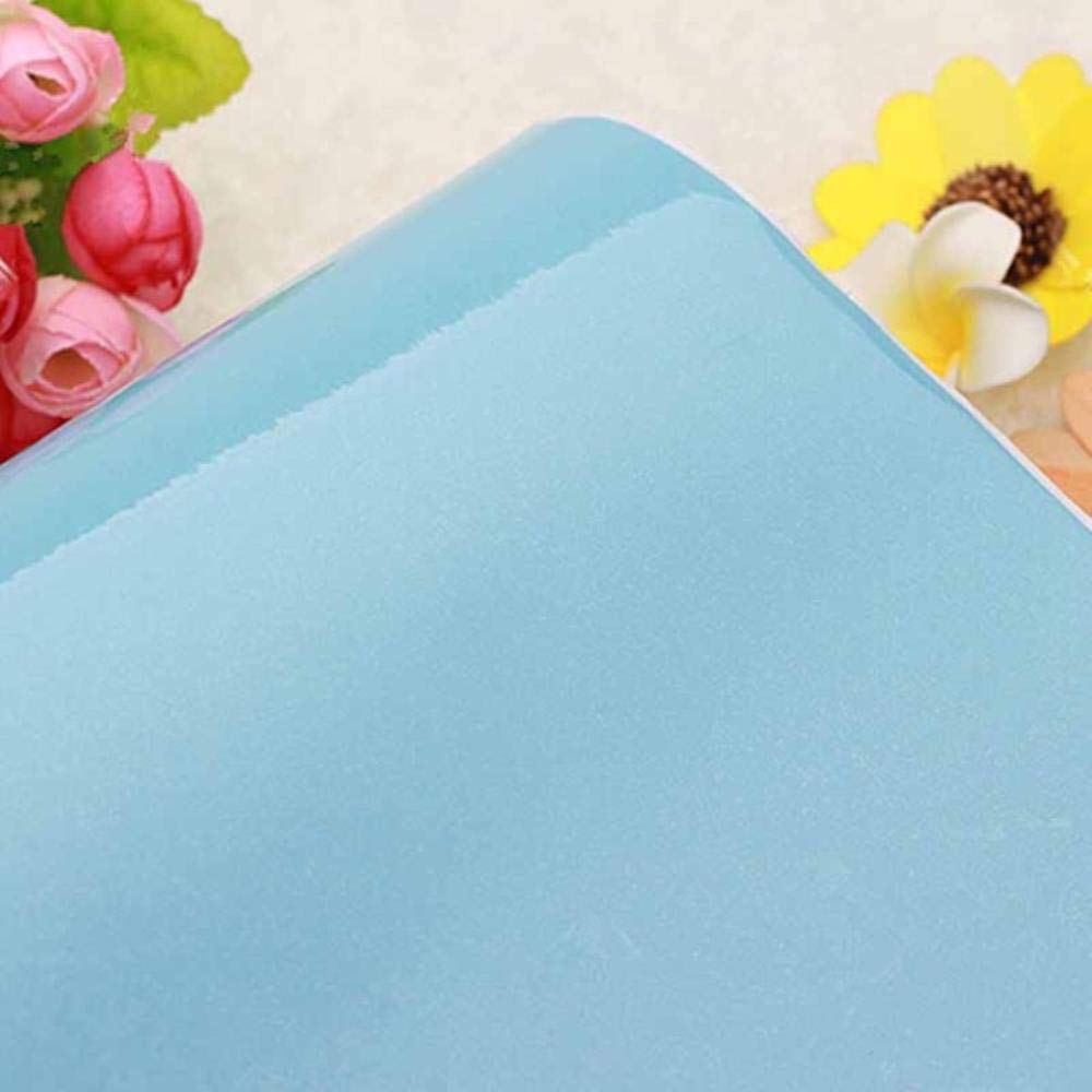 Rotolo di carta da parati autoadesiva in PVC bianco nero glitterato per mobili da cucina impermeabile, Blu 1, 61cmx10m