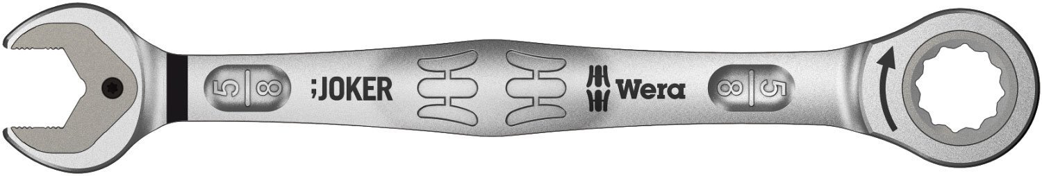 Wera 6000 Joker Ratchet Combination Spanner Imperial 5/8"