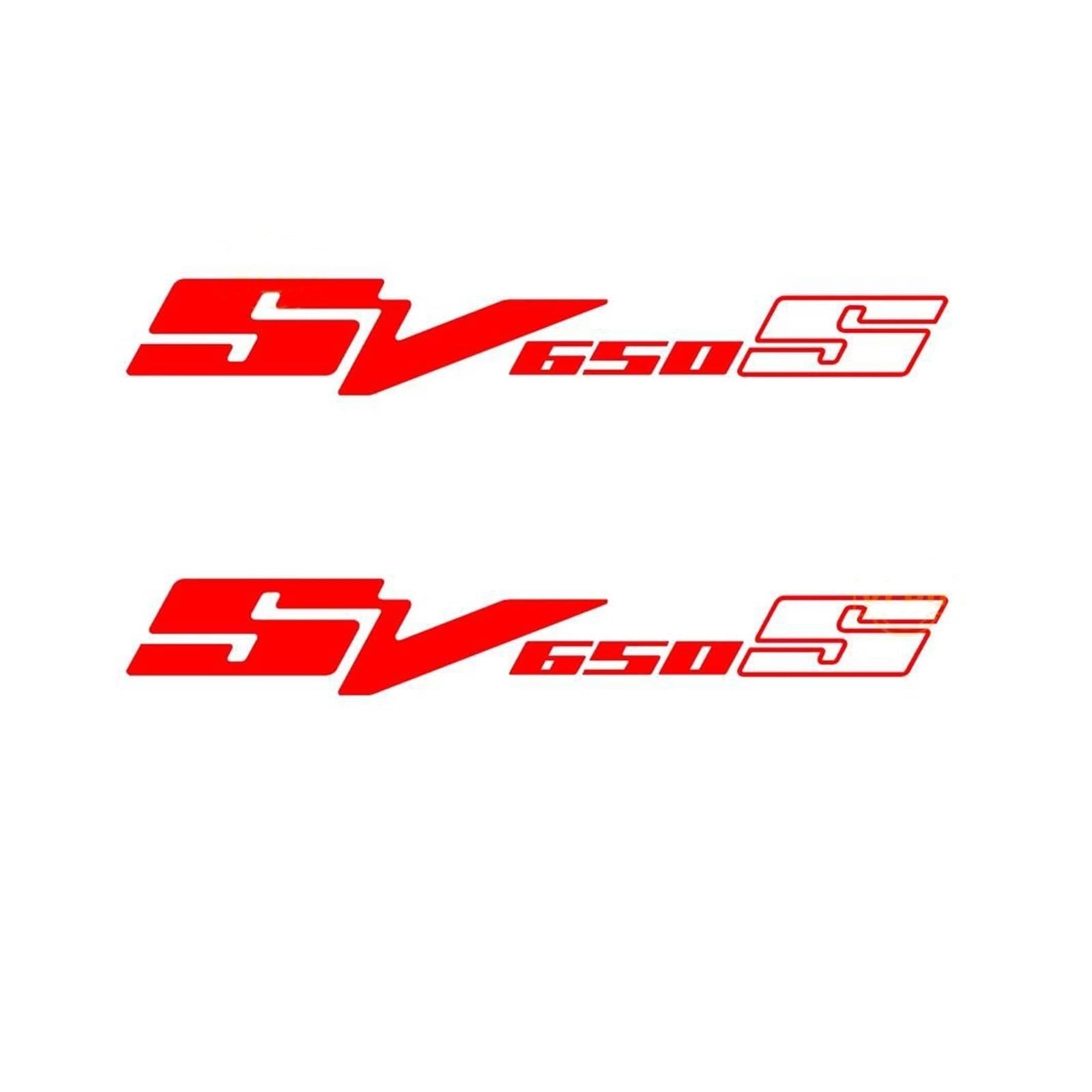 Motorcycle Stickers Waterproof Decal for SV650S Sticker SV 650 S SV650 650S Accessories.(RED)