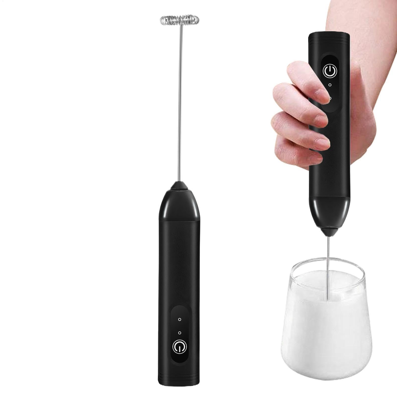 Milk Frother Handheld Rechargeable Foam Stirrer Whisk