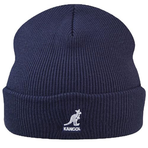 Kangol Acrylic Cuff Pull-On Berretto, Blu(Blau (Dark Blue), Taglia Produttore: One Si Uomo