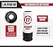 ARES 59003-17mm 1/2-Inch Drive Non-Marring Impact Lug Nut Socket - Protective Sleeve Prevents Damage to Custom Rims & Lug Nuts - Color Coded & Laser Etched for Easy Identification