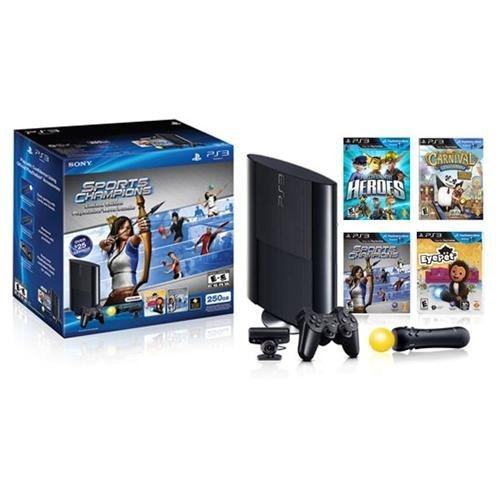 Miniatura 2 de Sony PS3 Sports Champions Move System Bundle w Heroes and Carnival Island