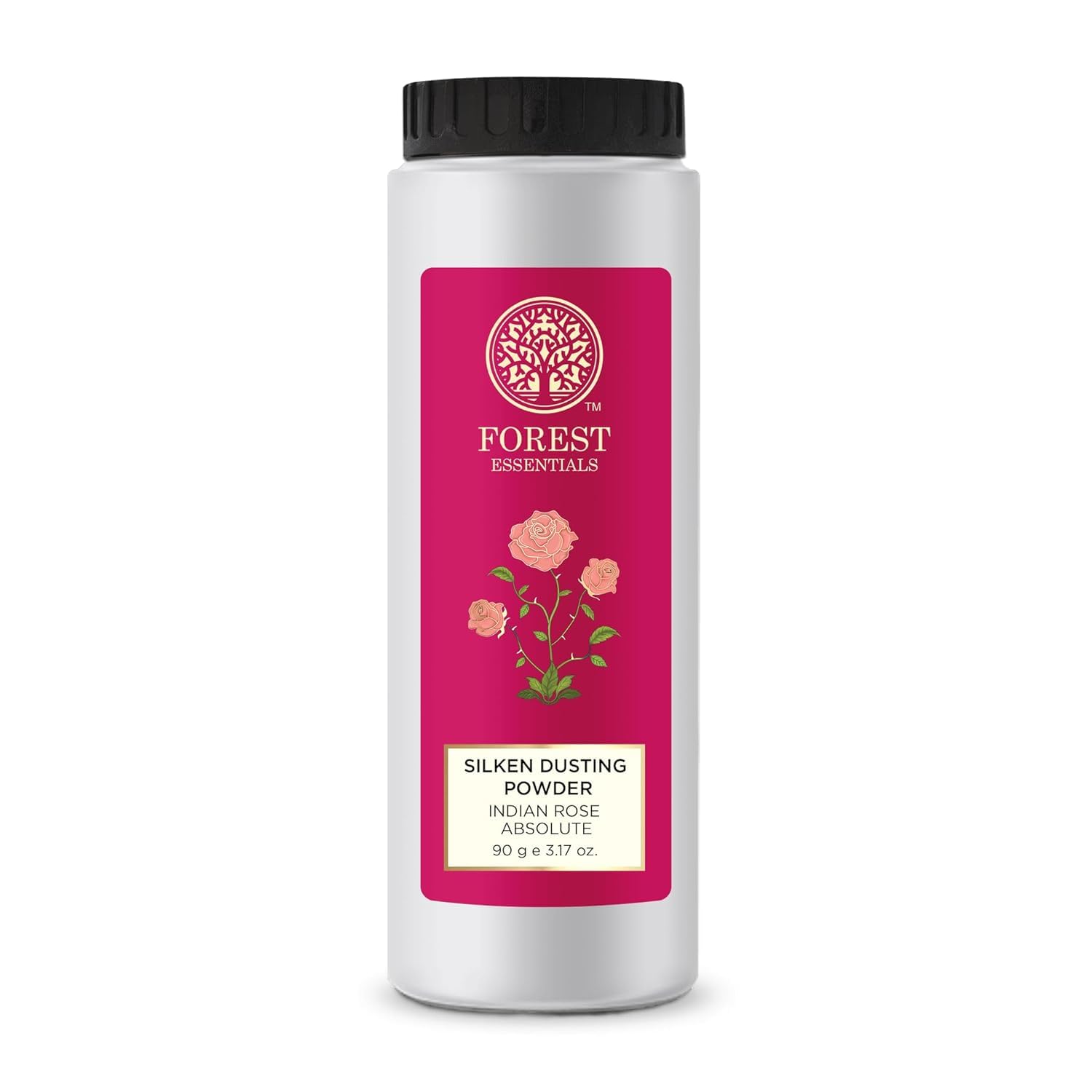 F.o.r.e.s.t.E.s.s.e.n.t.i.a.l.s Dusting Powder Indian Rose Absolute 100g (Talcum Powder)