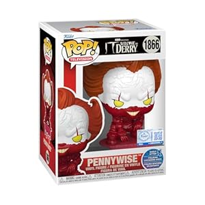 Funko POP! TV:Welcome to Derry - Pennywise - Amazon限定 - コレクション用ビニールフィギュア - ギフトアイデア - 公式商品 - 子供と大人のおもちゃ - コレクターのためのモデルフィギュア