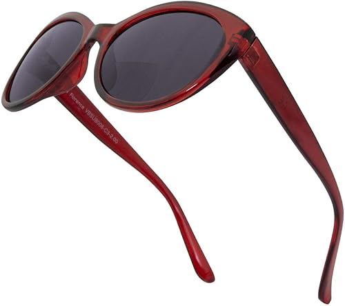 VITENZI Lentes de sol con lectores para mujer, lentes de sol tintados para leer tramposos, Florencia