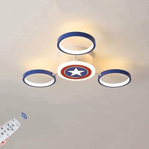 Swinkz Candelabro colgante en la habitación de los niños, capitán creativo ajustable en Estados Unidos, con control remoto, iluminación de