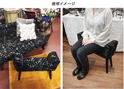 Amazon｜かわ畑 スツール 千鳥柄 S 66×23×52cm 1612STC001｜ダイニング