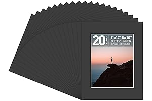 Golden State Picture Mat for 8x10 Photo with 11x14 Opening (Pack of 20)