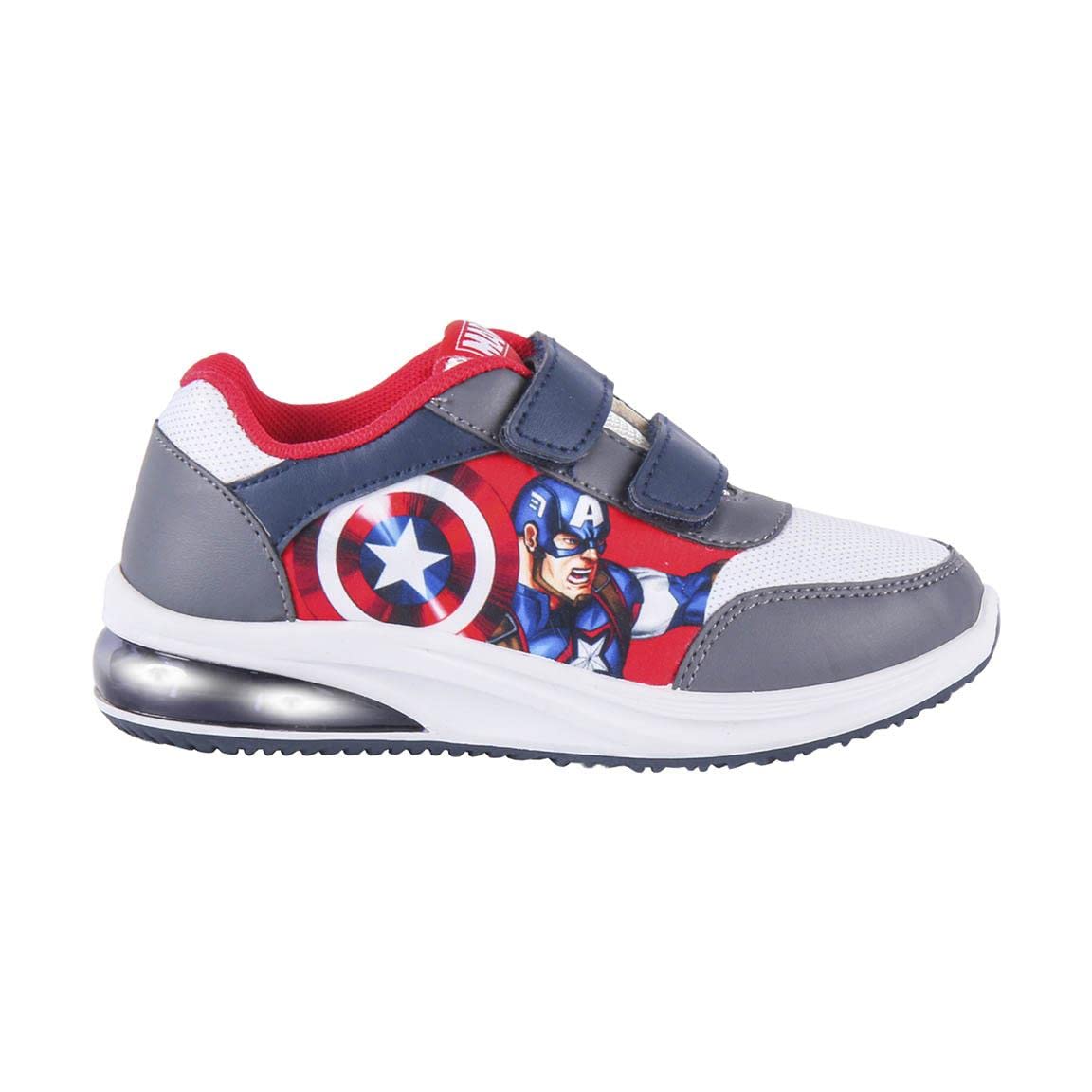 Marvel Avengers Scarpe per Ragazzi, Scarpe Sportive per Bambino, Scarpe Sportive Luminose per Ragazzo, Taglie EU 25 a 32