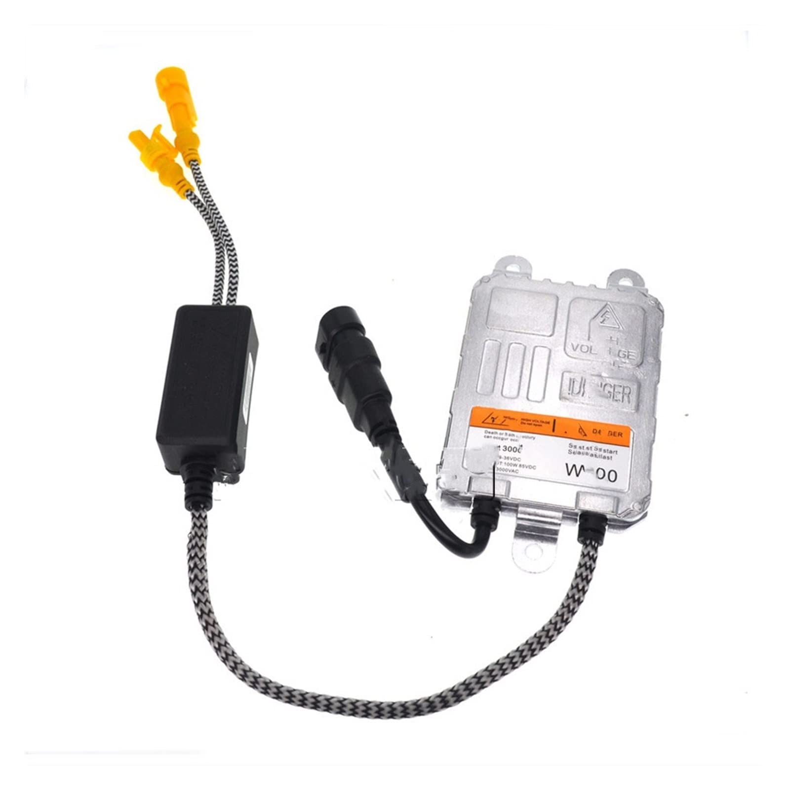 Statecznik reflektora ksenonowego 2 Sztuk 100W HID Xenon Wymiana Statecznika Szybki Start 24V Reflektor Statecznik Do Lampy Dla H1 H3 H7 H11 HB3 HB4 Zestaw Świateł Samochodowych
