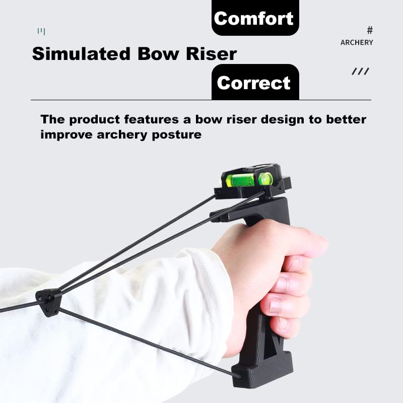 SOPOGER Compound Bow Release Trainer Archery Bow Release Training Aids Practice