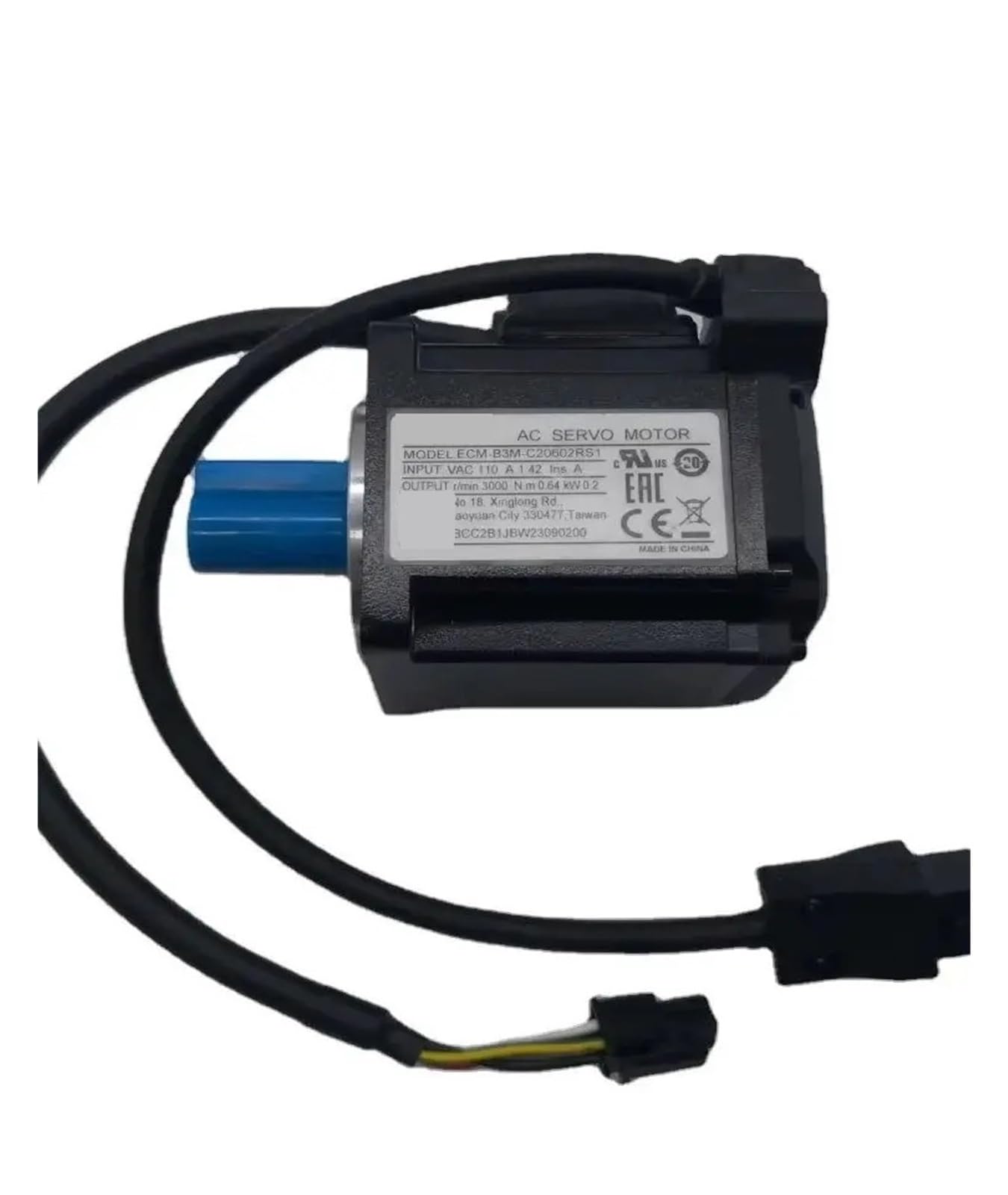 BFSYDLUJ B3 series ECM-B3M-E21310SS1 motor 1KW brake motor 220V