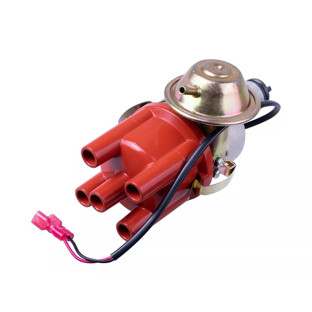 Akcesoriów Samochodowych Pasuje do Beetle 61-79 Split T2 61-67 rozdzielacz wyprzedzenia próżni z zapłonem wymień 0231170034 Elektroniczny Dystrybutor Zapłonu
