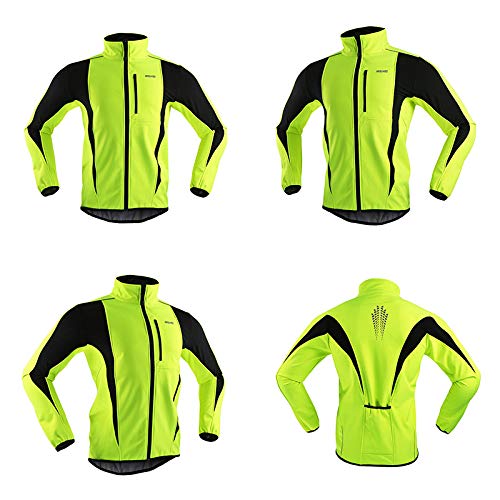 Chaqueta térmica para ciclismo invierno impermeable miniatura 4