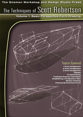 Techniques of Scott Robertson 1: Basic Perspective Form Drawing