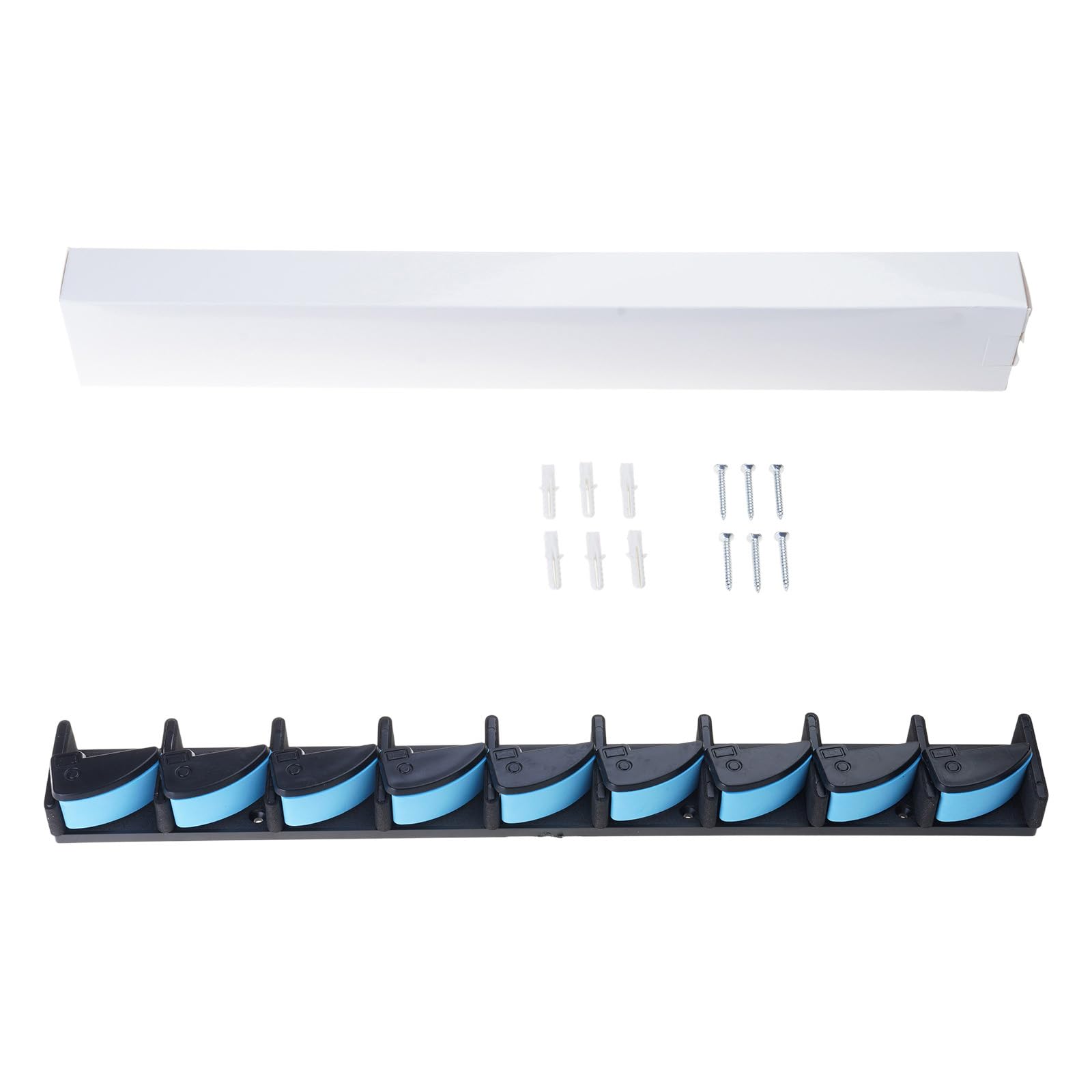 NPYQ Poles Vertical Support Rack Wall Mounted Fishing Rod Holder Display Stand Mounted Storage Rack Easy Install Fishing Rod Holder for Garage