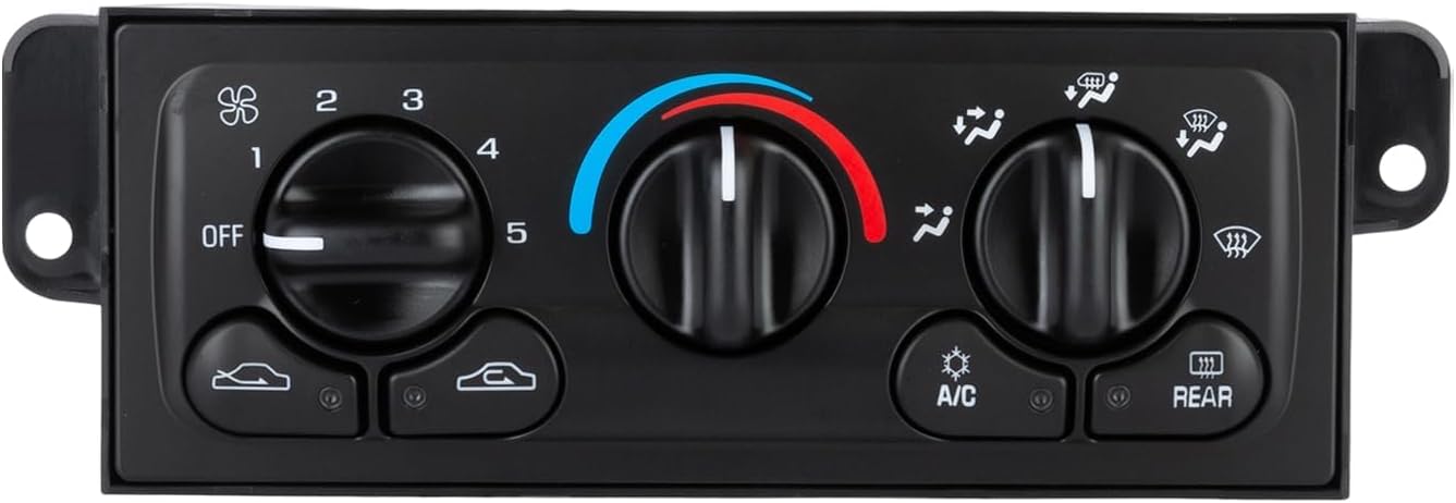 599-213 AC Air Conditioning Control Switch Compatible with 1997-2005 Chevrolet Malibu 1997-1998 Oldsmobile Cutlass Replace 22695681 22718118