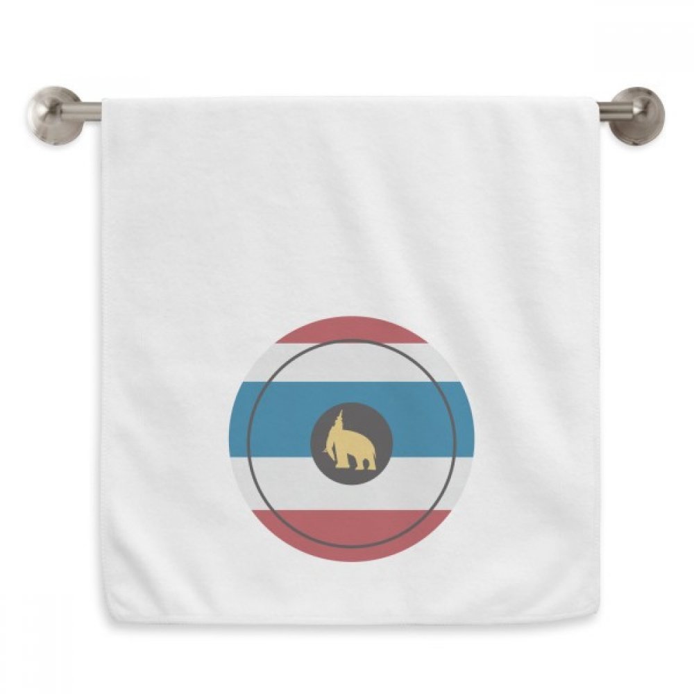 Serviette Thaïlande éléphant moelleuse au tissage soigné et finitions premium