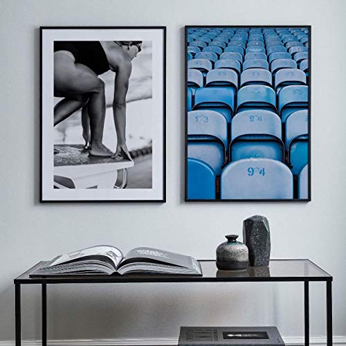 Peinture Toile Art Tennis et Basketball - Impression Jet d'Encre Longue Durée 50x70cm