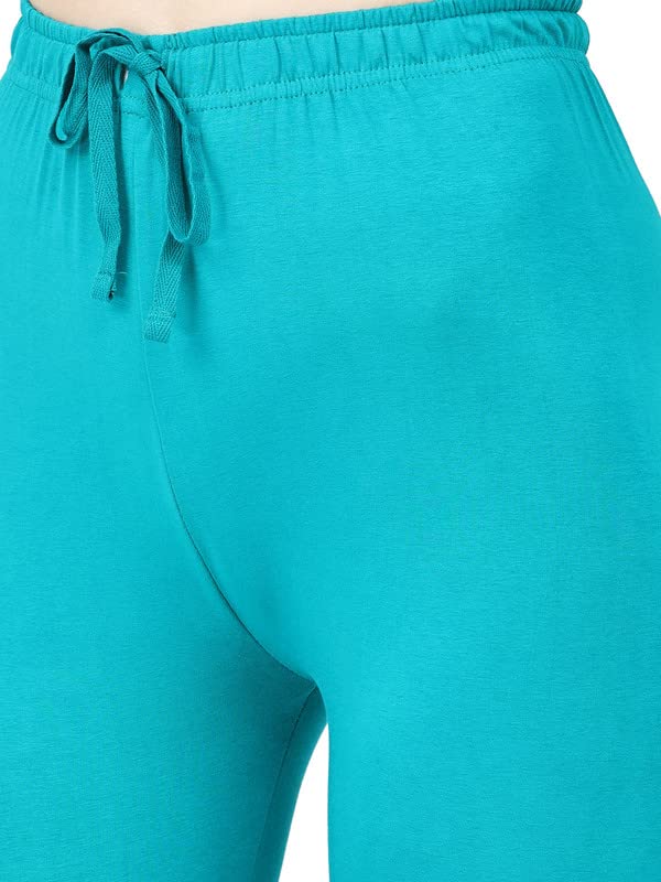 Image of Robinbosky Cotton Churidhar Leggings for Women - Stylish, Stretchable & Flattering Fit for All-Day Comfort